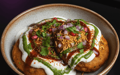 Aloo Tikki Chaat