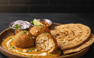 Malai Kofta With Paratha
