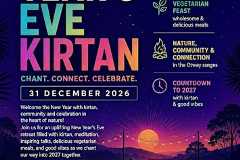 New Year's Eve Kirtan